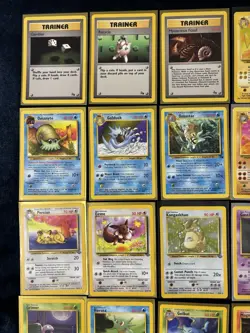 Pokemon Card Lot Vintage, Base, Jungle, Fossil 1999 Wizards Of The Coast - Image 2