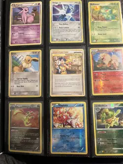 Mid Era Pokemon Card Lot 108 Cards binder not included - Image 2