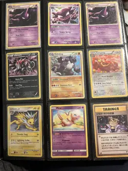 Mid Era Pokemon Card Lot 108 Cards binder not included - Image 3