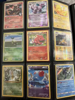 Mid Era Pokemon Card Lot 108 Cards binder not included - Image 4