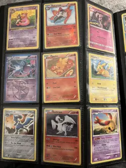 Mid Era Pokemon Card Lot 108 Cards binder not included - Image 5