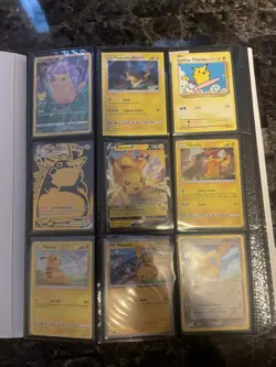 pokemon binder and cards - Image 1