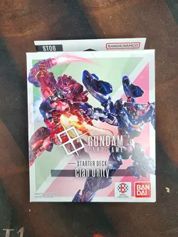 BANDAI English Gundam Card Game Clan Unity Starter Deck ST05 TCG Factory Sealed - Image 1
