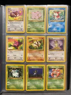 Jungle Set Complete Common and Uncommon 32 Pokemon Cards Bundle 1999 WOTC NM-LP - Image 5