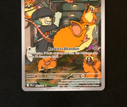 Pokemon Card TCG - Team Rocket's Raticate 202/182 - Destined Rivals - IR - NM ⭐ - Image 3