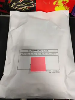 Gundam Card Game BKIT-01 Booster Release Kit 01 - New & Sealed - Image 1