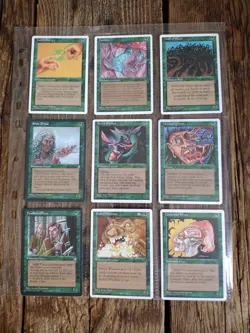 Old Magic The Gathering Cards - Lot A5 - Image 1