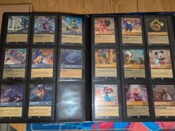 Disney Lorcana TCG Stitch Binder + 100 FOIL Cards - Image 5