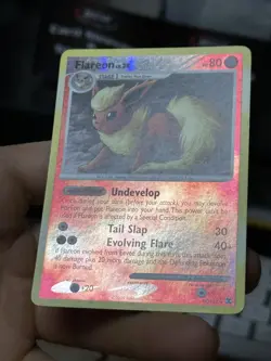 Flareon 19/111 Rising Rivals 2009 Reverse Holo Rare Pokemon Card TCG - Image 4