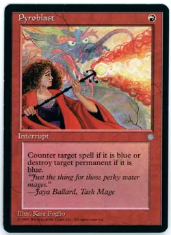 PYROBLAST [ICE - ICE AGE] - MTG VINTAGE CARD [EXCELLENT] - Image 1