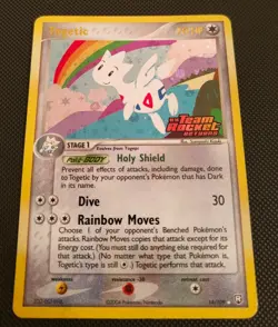 Pokemon Togetic EX Team Rocket Returns 14/109 Reverse Holo Stamped Card - Image 1