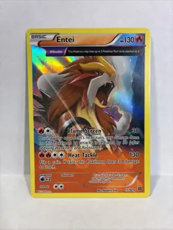 Entei 15/98 XY - Ancient Origins Reverse Holo NM Pokemon Card - Image 1
