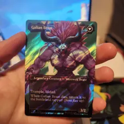 MTG Final Fantasy English Vincent Valentine Borderless 0528 Surge Foil - Image 2