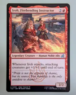 Iroh, Firebending Instructor - Avatar: The Last Airbender: Eternal #282 Uncommon - Image 1