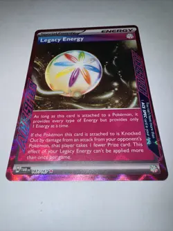 Pokemon TCG Legacy Energy Scarlet & Violet-Twilight Masquerade 167/167 Ace NM - Image 1