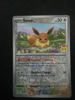 Eevee - (Pokemon Day 2025) (Reverse Cosmos Holo) 074/131 - Image 1