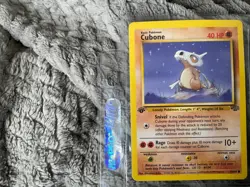 Pokemon TCG Cubone Jungle 50/64 Regular 1st Edition Common - Image 1