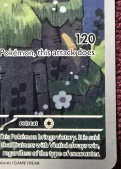 Victini SVP208 Illustration Rare Black Star Promo Holo Pokemon TGC 2025 MINT - Image 3