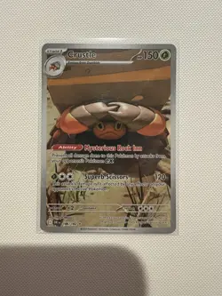 Crustle 186/182 Destined Rivals DRI Illustration Rare Pokemon TCG NM - Image 1