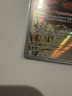 Crustle 186/182 Destined Rivals DRI Illustration Rare Pokemon TCG NM - Image 2