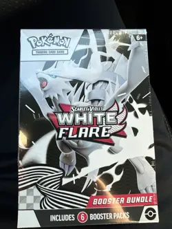 Pokemon Scarlet & Violet White Flare Booster Box - Image 1