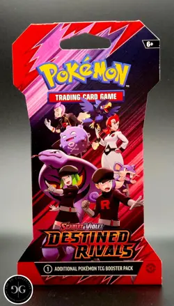 Pokemon TCG Destined Rivals Sleeved Booster Pack / Random Art / FACTORY SEALED - Image 1