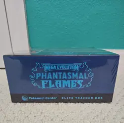 Pokemon Phantasmal Flames Pokemon Center ETB Elite Trainer Box Sealed - Image 5