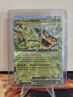 Pokemon | SV: Prismatic Evolutions | Teal Mask Ogerpon ex - | 012/131 | NM Holo - Image 1