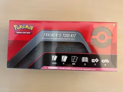 Pokemon TCG 2020 Red Trainer's Toolkit Box Sealed - Image 1