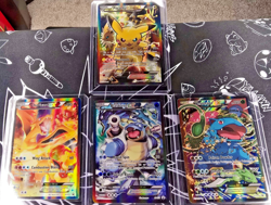 2016 Pokemon Generations Black Star Promo SET of 4 - Pikachu Ex, Charizard XY121 - Image 1