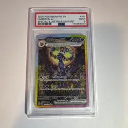 2025 POKEMON PRISMATIC EVOLUTIONS SPECIAL ILLUSTRATION RARE UMBREON EX PSA 9 - Image 1