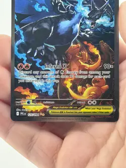 🔥 2025 Pokemon Phantasmal Flames Mega Charizard X EX Full Art SIR #125/094 MINT - Image 3