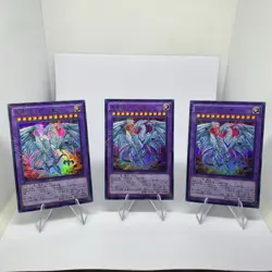 Yugioh Neo Blue-Eyes Ultimate Dragon MVP1-JP001 KC Ultra Rare Near Mint Playset - Image 1