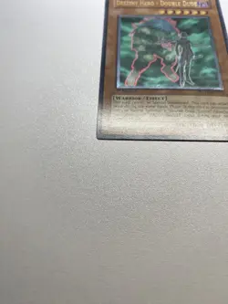 Yugioh Destiny Hero - Double Dude 1st Edition Ultimate Rare POTD-EN012 MP - Image 3