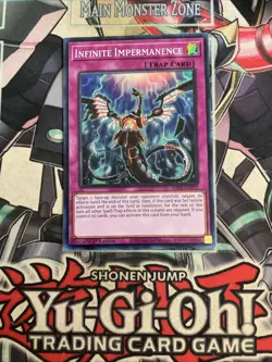 Infinite Impermanence Super Rare RA01-EN075 Yugioh - Image 1