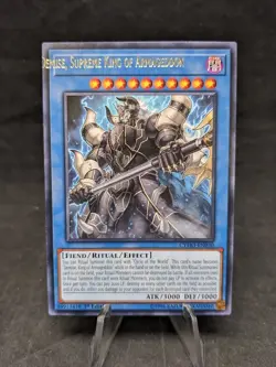 Demise, Supreme King of Armageddon -Yugioh- Cybernetic Horizon -MISPRINT- NM - A - Image 1