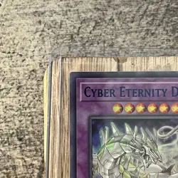 Yugioh Cyber Eternity Dragon LDS2-EN033 Ultra Rare 1st Ed BLUE NM - Image 5