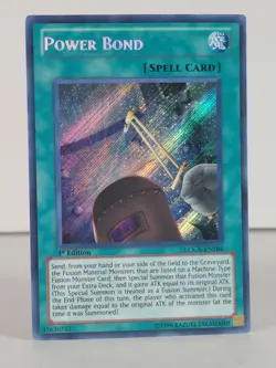 Power Bond - LCGX EN184 - Secret Rare - 1st ed - LP - A - Image 1