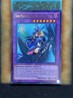 Yugioh Dark Magician Girl The Dragon Knight DRL3-EN044 Ultra Rare 1st Ed NM - Image 1