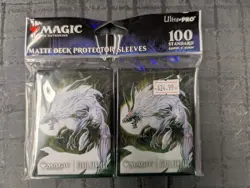 Summon: Fenrir Final Fantasy 100 ULTRA PRO MTG Card Sleeves Magic - Image 1