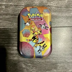EMPTY Pokemon 151 Electabuzz Mini Tin w/ Energy Coin & Art Card - NO PACKS - Image 2