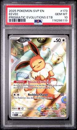 PSA 10 - Eevee 173 Sv: Scarlet & Violet Promo Cards Holo - Image 1