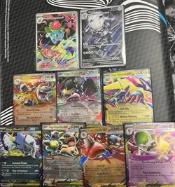 Mega Evolution Special Illustration/ Ex 9 Card Lot Nm Condition Pokemon Cards - Image 1