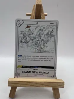 EB02-040 BRAND NEW WORLD : Rare English One Piece TCG Card : EB02: Anime 25th Co - Image 1