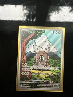 Pokemon TCG Pinsir Twilight Masquerade Holo Card 168/167 Illustration Rare - Image 1