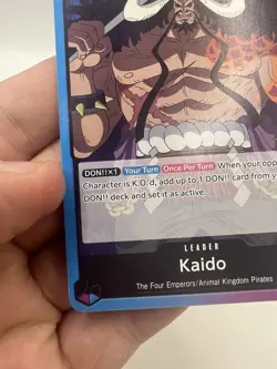 OP01-061 Kaido Leader English One Piece TCG Card Trading Card TCG LP - Image 5