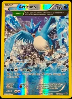 Articuno (17 Delta) 17/108 Roaring Skies Reverse Holo 2015 Pokemon Card - Image 1