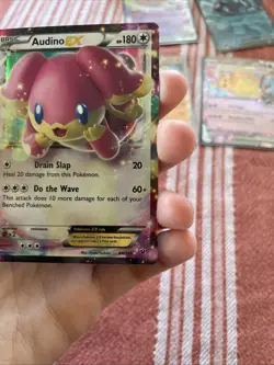 Audino EX 84/124 Fates Collide Ultra Rare Holo Pokemon Card - Image 5