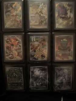Pokemon Card Collection w/ Top Loader Binder - Image 2
