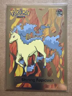 Shining Rapidash #078 - Gold Holo - Shiny Infinity Set 2024 - Pokemon Card NM - Image 1